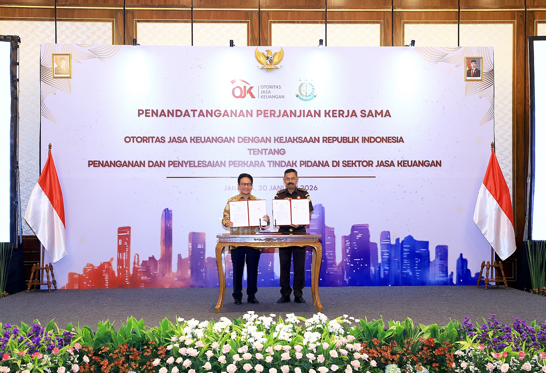OJK dan Kejaksaan RI Perkuat Sinergi Penanganan Perkara Tindak Pidana di Sektor Jasa Keuangan